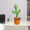 Dance Cactus Talking Cactus Toys, Dance Cactus Imitation Toys And LED English Singing Can Talk For 15 Seconds Recorder Music Toys Christmas, Halloween Gift